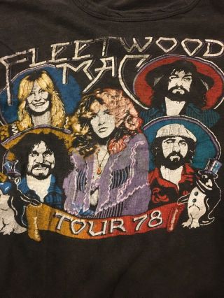 Fleetwood Mac Tour 1978 Vintage 2