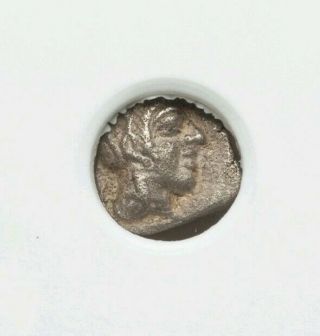 Attica,  Athens 454 - 404 Bc Athena Obol Ngc Choice Vf Ancient Silver Coin
