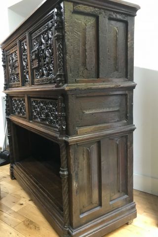 16th century oak cupboard 11