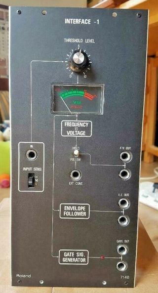 Roland System 700 Model 714b Module Frequency To Voltage Modular Vintage Rare