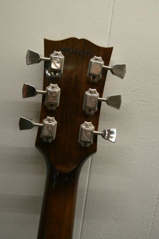 1981 Vintage Gibson J45 Deluxe Tobacco Sunburst Acoustic Guitar,  OHSC 8