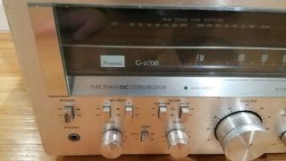 Vintage Sansui G - 6700 Pure Power DC Receiver Stereo 2