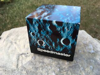 Rare Vintage 1970s Omega Speedmaster Moon Crater Box