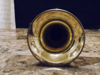 Vintage Medalist Trumpet with Case and Mouthpiece and more 7