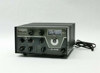 Drake R - 4b R4b Ham Radio Hf Band Tube Communication Analog Receiver Vintage