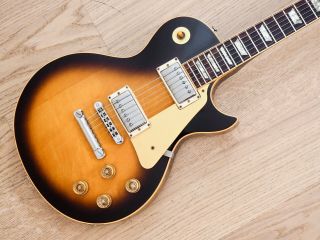 1981 Gibson Les Paul Standard Vintage Guitar Tobacco Sunburst W/ Tim Shaw Pafs