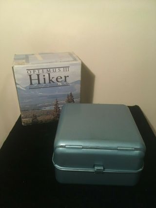 Optimus No.  111 Hiker - Rare Vintage Expedition Stove - Includes Box 10