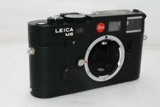 " Rare Top " Leica M6 Ttl 0.  72 Japan Model 35mm Rangefinder Camera 2714