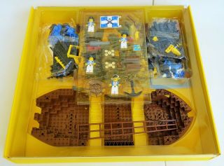 VINTAGE LEGO CARIBBEAN CLIPPER PIRATE SYSTEM SET No.  6274 OPENED 1989 6