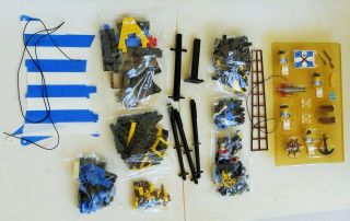 VINTAGE LEGO CARIBBEAN CLIPPER PIRATE SYSTEM SET No.  6274 OPENED 1989 7