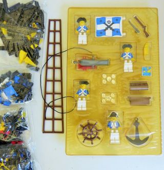 VINTAGE LEGO CARIBBEAN CLIPPER PIRATE SYSTEM SET No.  6274 OPENED 1989 8