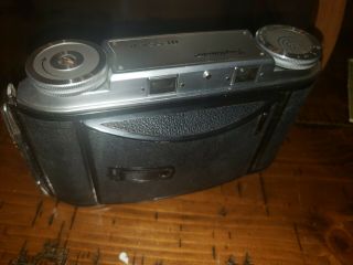 Voigtländer Bessa II Vintage Rangefinder Film Camera w/105 mm lens & Case 6