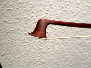 Fantastic,  Rare And Very Fine Violin Bow By Hermann Albert Hoyer Ca.  1920