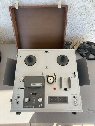 Akai 1710w Reel To Reel Tape Player Recorder Vintage