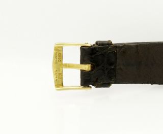 Very Rare c1934 Vacheron & Constanting Triple Hinged 18k Gold Men ' s Wrist Watch 10