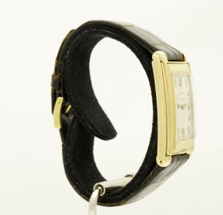 Very Rare c1934 Vacheron & Constanting Triple Hinged 18k Gold Men ' s Wrist Watch 3