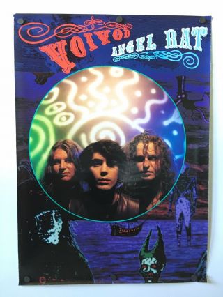 Voivod - Angel Rat 1991 Poster Vintage 80s 90s Thrash Metallica Slayer Megadeth
