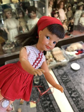 Rare Ideal Patti Doll Pepper’s Friend Tammy Family 9” From 1964 12