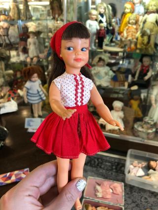 Rare Ideal Patti Doll Pepper’s Friend Tammy Family 9” From 1964 9