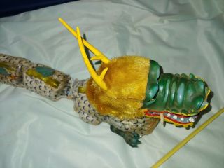 Marx RARE Happy Snappy Bubble Blowing Dragon Tin Battery Operated Toy 8