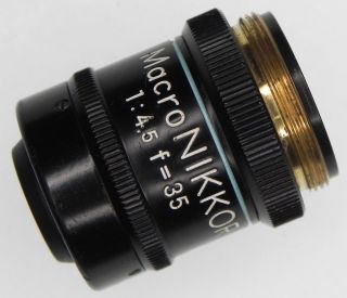 Nikon Macro - Nikkor 35mm F4.  5 38423. .  Very Rare