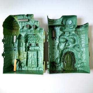 Vintage Masters Of The Universe Castle Grayskull Mattel 1980s Incomplete Broken 3