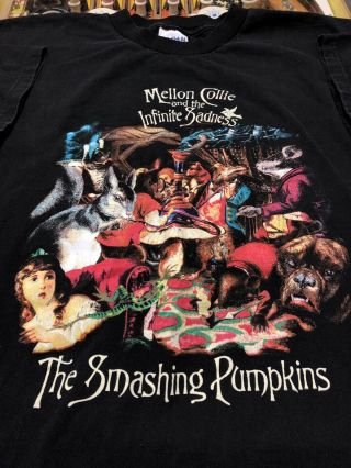 Vintage The Smashing Pumpkins Mellon Collie Infinite Sadness Music T Shirt Xl