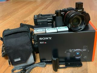 Sony Cyber - shot DSC - RX1R II Digital Camera DSCRX1RM2 Rarely with 2