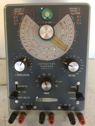 Vintage Heathkit It - 11 Capacitor Checker