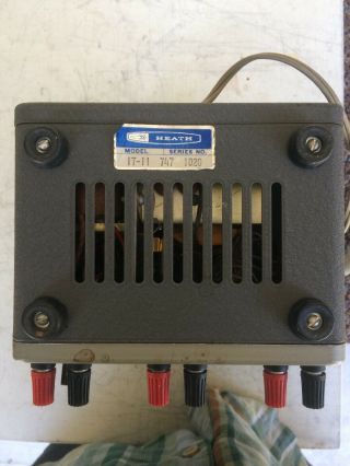 Vintage HEATHKIT IT - 11 Capacitor Checker 4