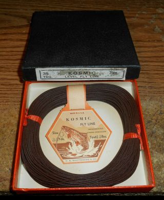 Early H.  A.  Whittemore & Co.  Kosmic Fly Line/new In Box/ultra Rare