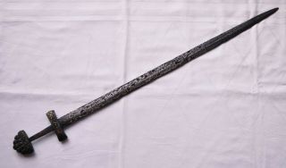 Sword Of The Viking.  The Vikings.  Big Battle/combat Sword.  92 Cm