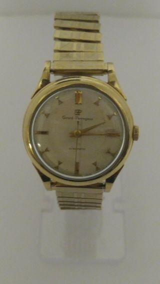 Girard Perregaux Gyromatic Vintage 10k Gold Filled Watch.  Part