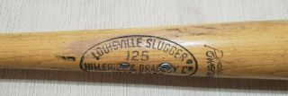 1964 Mickey Mantle Vintage Louisville Slugger K55 College Baseball Bat 3