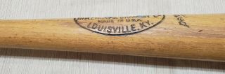 1964 Mickey Mantle Vintage Louisville Slugger K55 College Baseball Bat 5