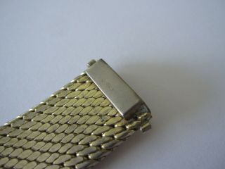 Vintage mens 18K GOLD marked 78 gram mens Italy made bracelet 7 5/8 inches long 4