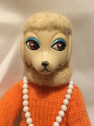 Vintage 1966 Hasbro Peteena Pampered Poodle Doll