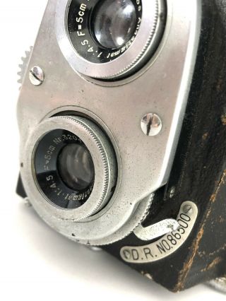 EXTREMELY RARE 1940’s Japanese Cordlef Camera 7