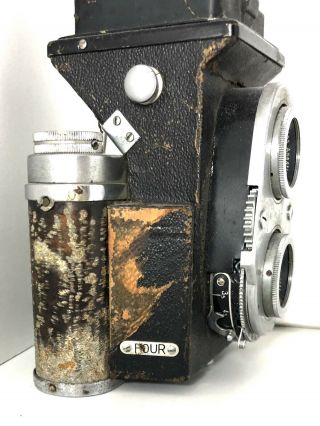 EXTREMELY RARE 1940’s Japanese Cordlef Camera 8