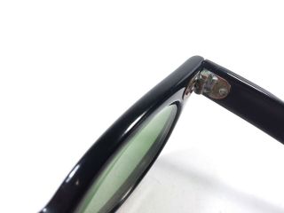 True Vintage Styl - Rite Opt Black FDR Style Triple Dot Horn Rim Eyeglasses SRO 4