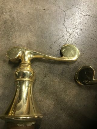 2 Vintage Kohler Gold Plated Faucets Good Retro Brass 5