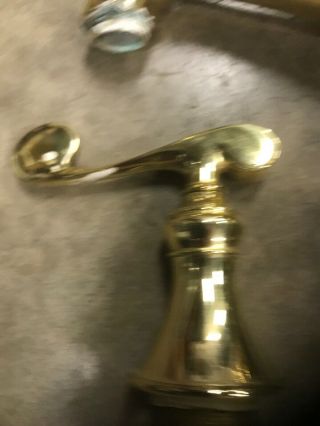 2 Vintage Kohler Gold Plated Faucets Good Retro Brass 6