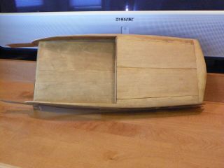 Vintage 1960 ' s R/C Model of a 50 ' Chris Craft Fly Bridge Sterling Boat Model 7