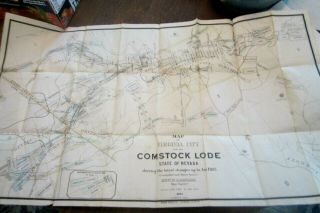 Pocket Map of the Comstock Lode - Nevada 4