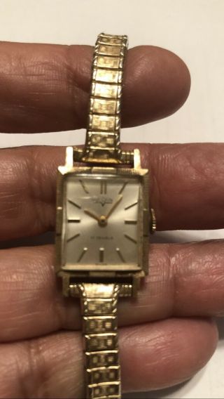 Vulcain 14kt.  Gold Watch Swiss - 17 Jewels - - Vintage
