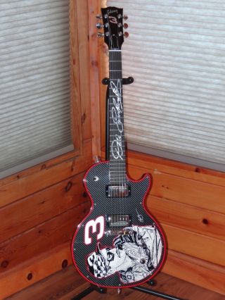 Nascar Gibson Les Paul Custom Shop - Dale Earnhardt 73 Of 333 Complete Rare