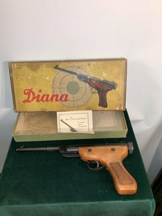 Vintage Diana Model 5 Pellet Gun Air Pistol 5 177 Cal