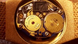 NOS Vintage Tissot Gold Plated Ladies Quartz watch Cal:2032,  Booklet,  Guarantee 5