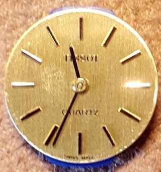 NOS Vintage Tissot Gold Plated Ladies Quartz watch Cal:2032,  Booklet,  Guarantee 6