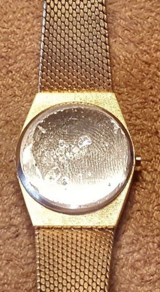 NOS Vintage Tissot Gold Plated Ladies Quartz watch Cal:2032,  Booklet,  Guarantee 7